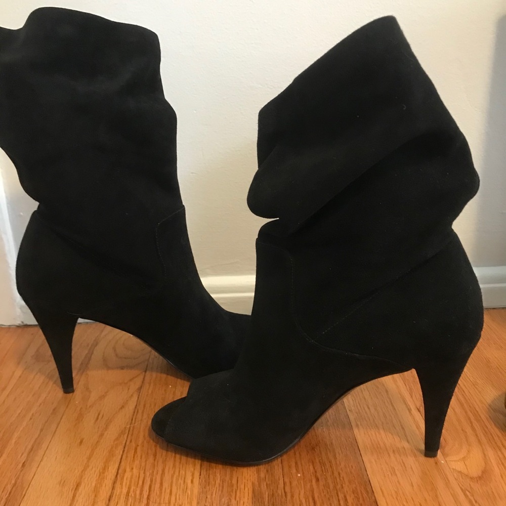 Michael Kors MK peep toe booties